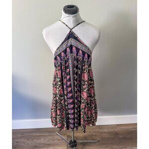 American Eagle Boho Print Mini Dress